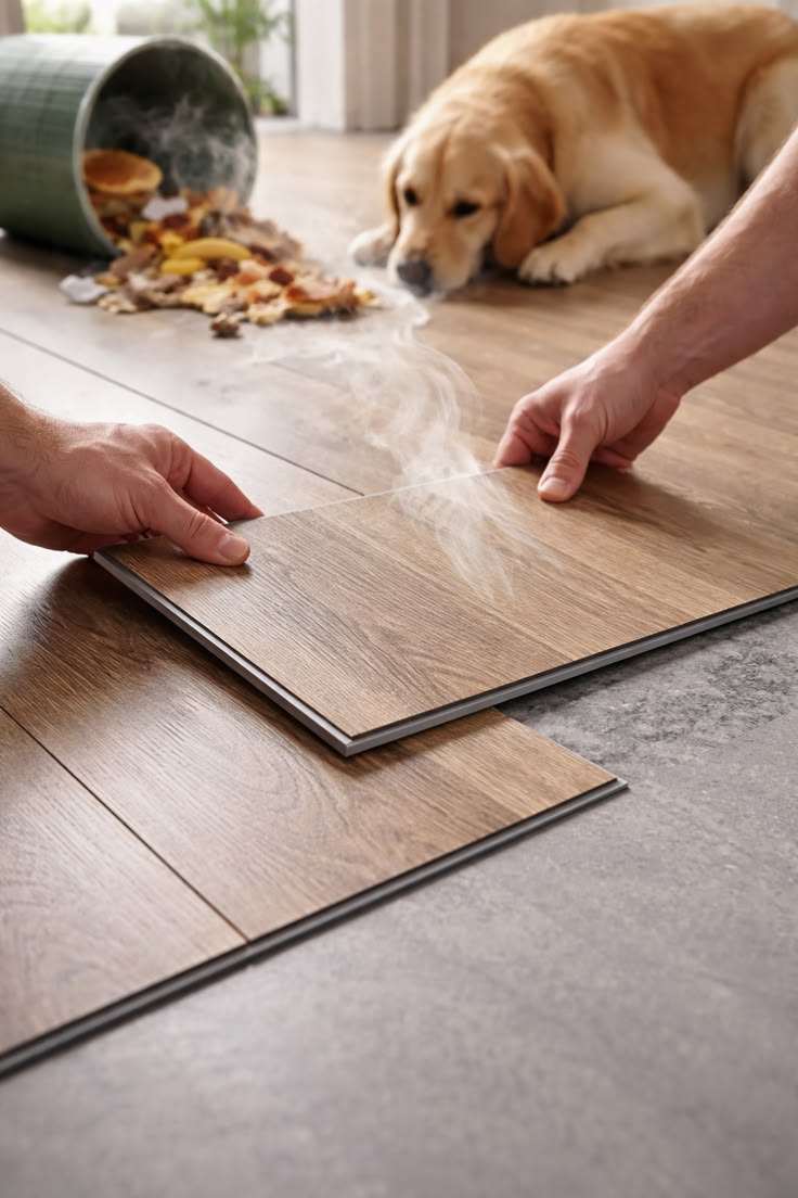 Vinyl flooring installation process